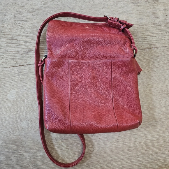 Tignanello Red Crossbody Bag - Picture 2 of 5